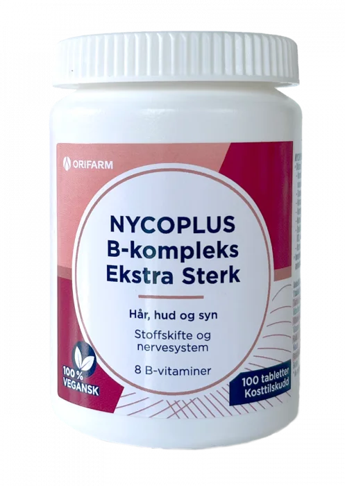 Nycoplus B-Kompleks Tab Xsterk 100 stk v:1998853