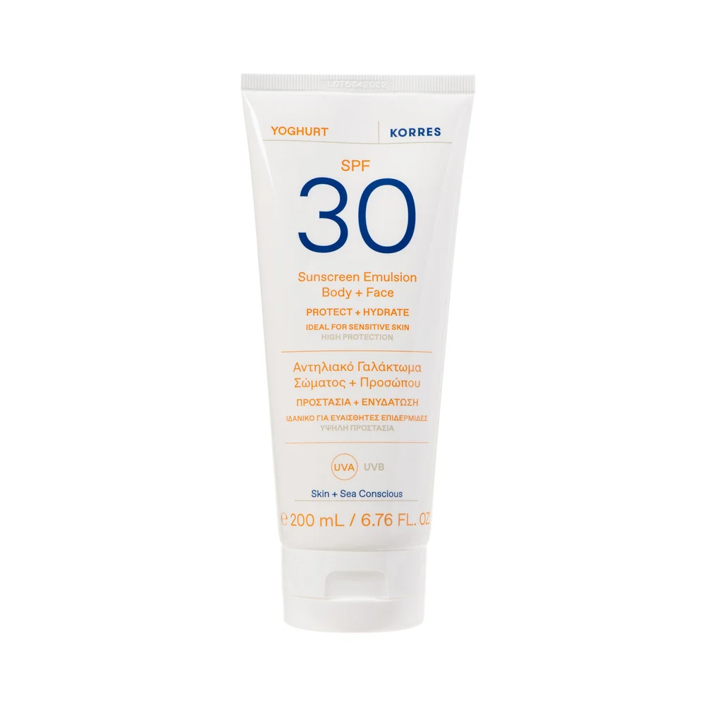 Korres Sun Yoghurt SPF30 – Solkrem for ansikt og kropp v:2521707 Korres Sun Yoghurt SPF30 – Solkrem for ansikt og kropp v:2521707
