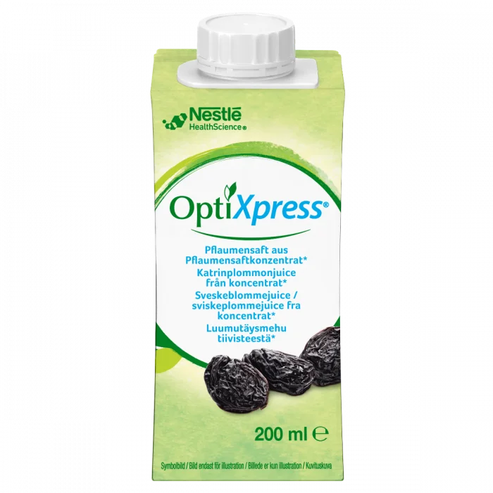 Nestlè OptiXpress sviskejuice 200 ml v:1226845 Nestlè OptiXpress sviskejuice 200 ml v:1226845
