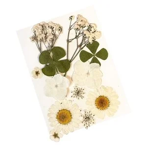 GLITTERNISTI Face Flowers White and Greens v:9623922 GLITTERNISTI Face Flowers White and Greens v:9623922