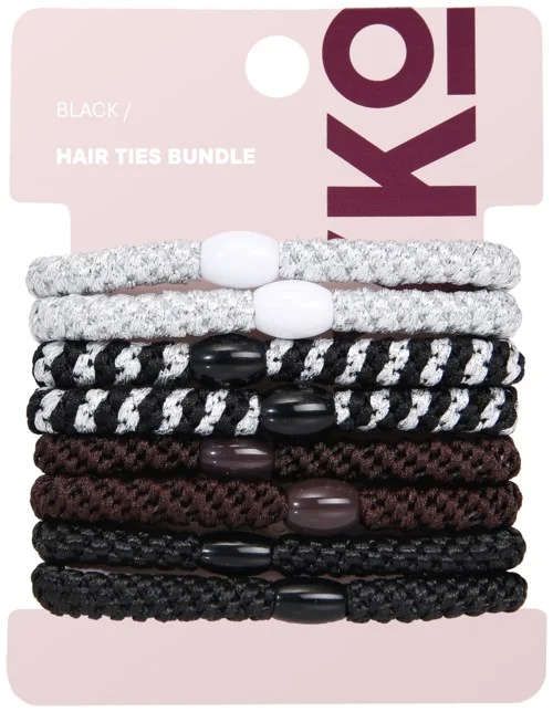 By Lyko Hair Ties Bundle Black v:7414787