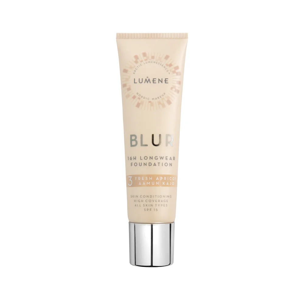 Blur 16H Longwear SPF15 Foundation 3 Fresh Apricot - Lumene v:5629522
