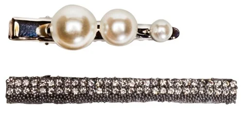 Avalea clip 1 pearls / 1 glitter v:9870595 Avalea clip 1 pearls / 1 glitter v:9870595