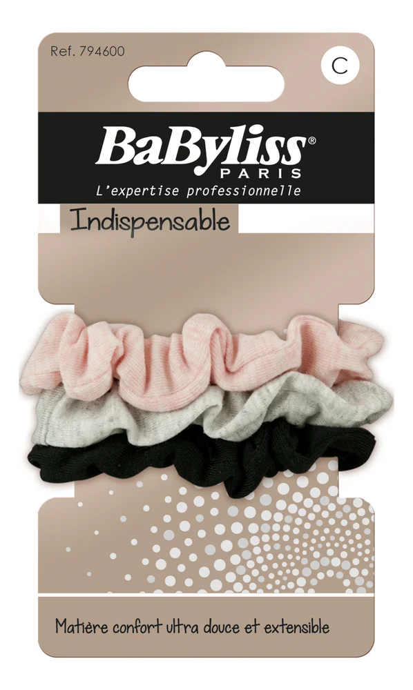 Babyliss Scrunchie Hårstrikker – 3 stk. v:2426451