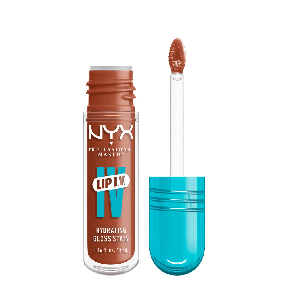 Lip I.V. Hydrating Gloss Stain 01 Caramel Drip - NYX PROFESSIONAL MAKEUP v:5750773