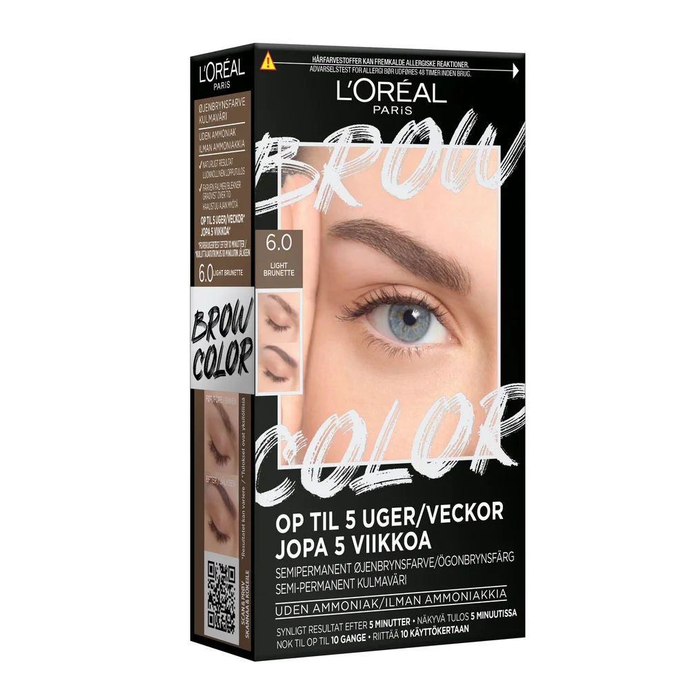 Brow Color Kit 6.0 Light Brunette – L’Oréal Paris v:8845633 Brow Color Kit 6.0 Light Brunette – L’Oréal Paris v:8845633