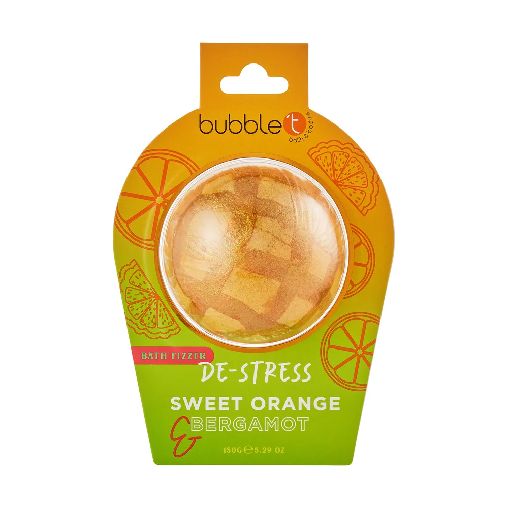 BubbleT De-stress Sweet Orange & Bergamot Bath Fizzer v:2444924 BubbleT De-stress Sweet Orange & Bergamot Bath Fizzer v:2444924