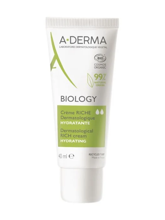 A-Derma Biology Hydrating Rich Cream ansiktskrem 40 ml v:8823779 A-Derma Biology Hydrating Rich Cream ansiktskrem 40 ml v:8823779