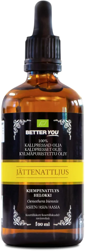 Better You EKO Kallpressad Jättenattljusolja 100 ml v:4092806 Better You EKO Kallpressad Jättenattljusolja 100 ml v:4092806