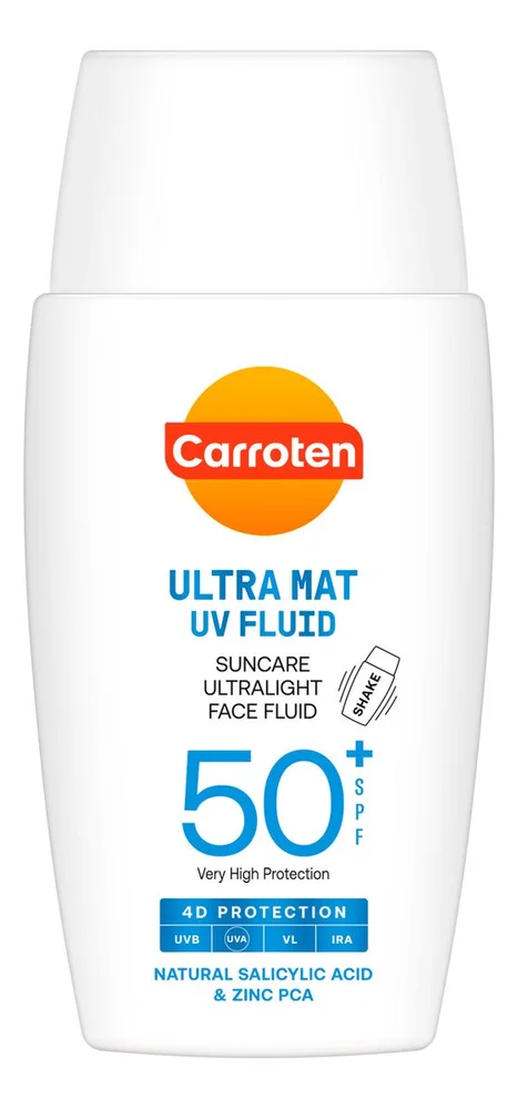 Carroten Ultra Mat Face Fluid SPF50+ - 50 ml. v:4498227