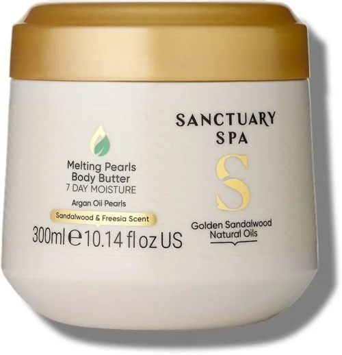 Sanctuary Spa Golden Sandalwood Natural Oils Melting Pearls Body Butter 300 ml v:2843673