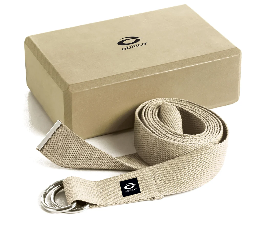 Abilica YogaSet med yogablokk og stropp v:1315411 Abilica YogaSet med yogablokk og stropp v:1315411