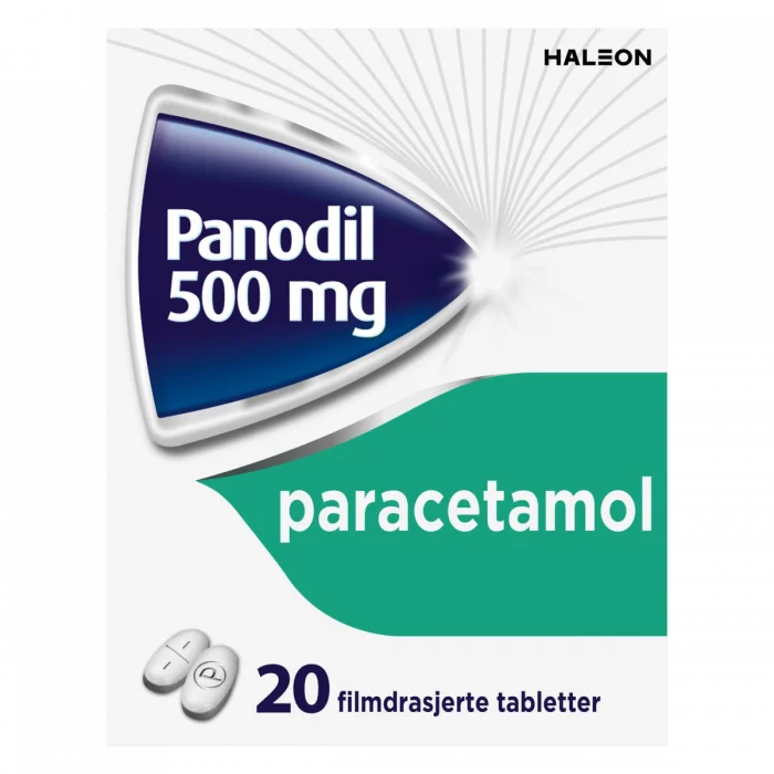 Panodil 500 mg tabletter 20 stk v:4900336