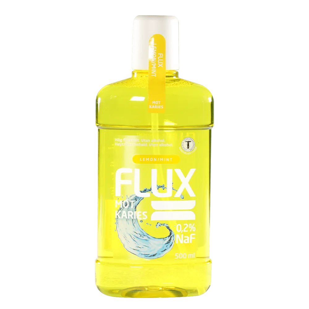 Flux Munnskyll 0,2% Lemon/Mint – 500 ml v:5333153