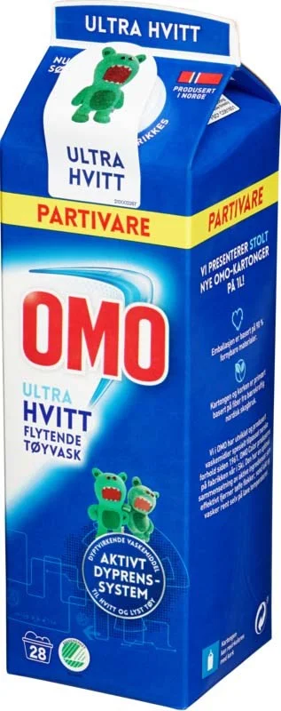 OMO Ultra Hvitt 1000 ml v:8906737 OMO Ultra Hvitt 1000 ml v:8906737