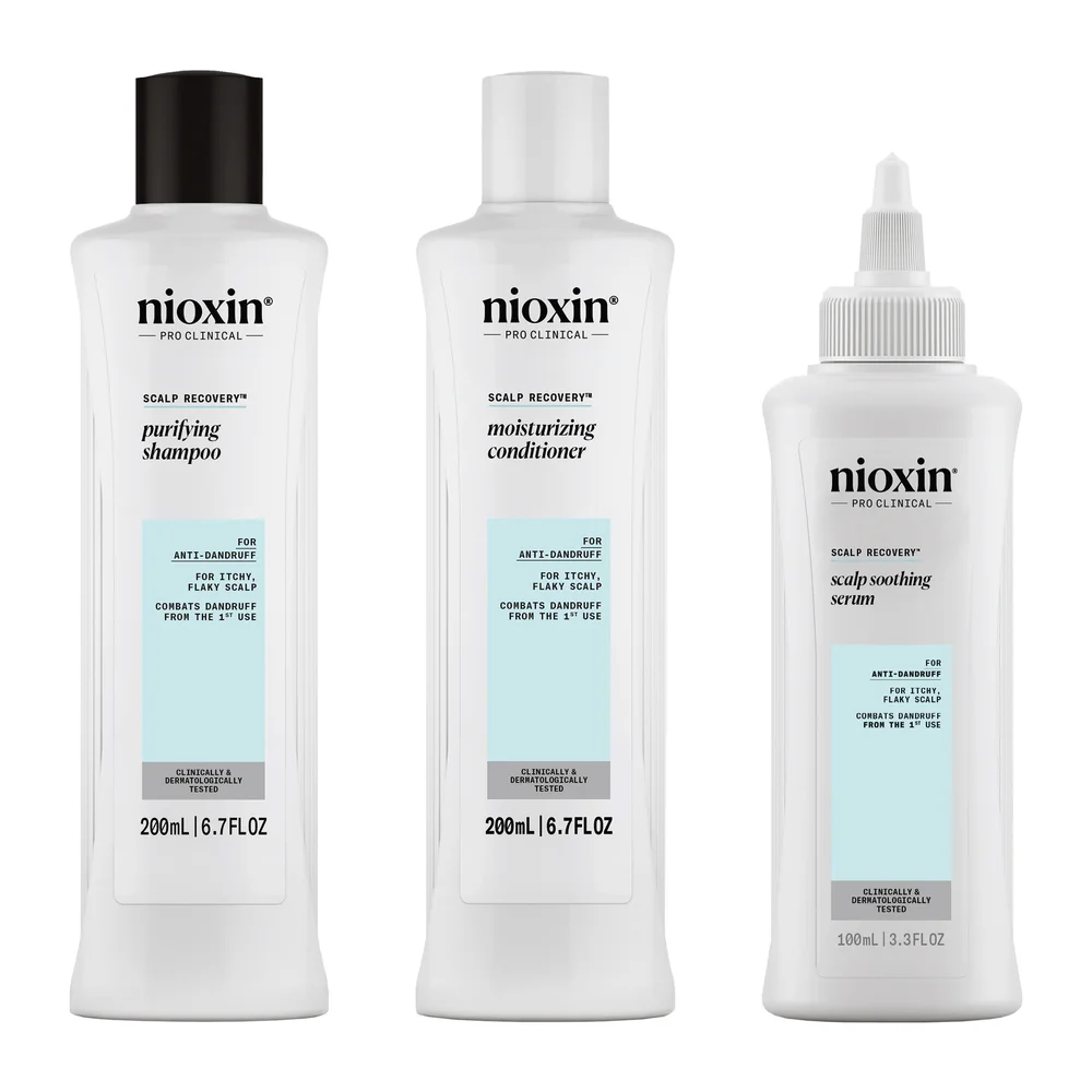 Nioxin Scalp Recovery™ Kit – Bekjemp Flass og Tørr Hodebunn v:7360573 Nioxin Scalp Recovery™ Kit – Bekjemp Flass og Tørr Hodebunn v:7360573