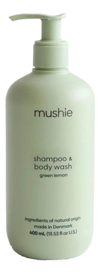 Mushie Baby Shampoo & Body Wash Green Lemon (Cosmos) – 400 ml. v:5932074 Mushie Baby Shampoo & Body Wash Green Lemon (Cosmos) – 400 ml. v:5932074