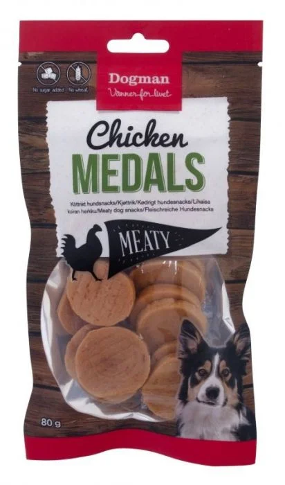 Dogman Chicken medals 80g v:4474556
