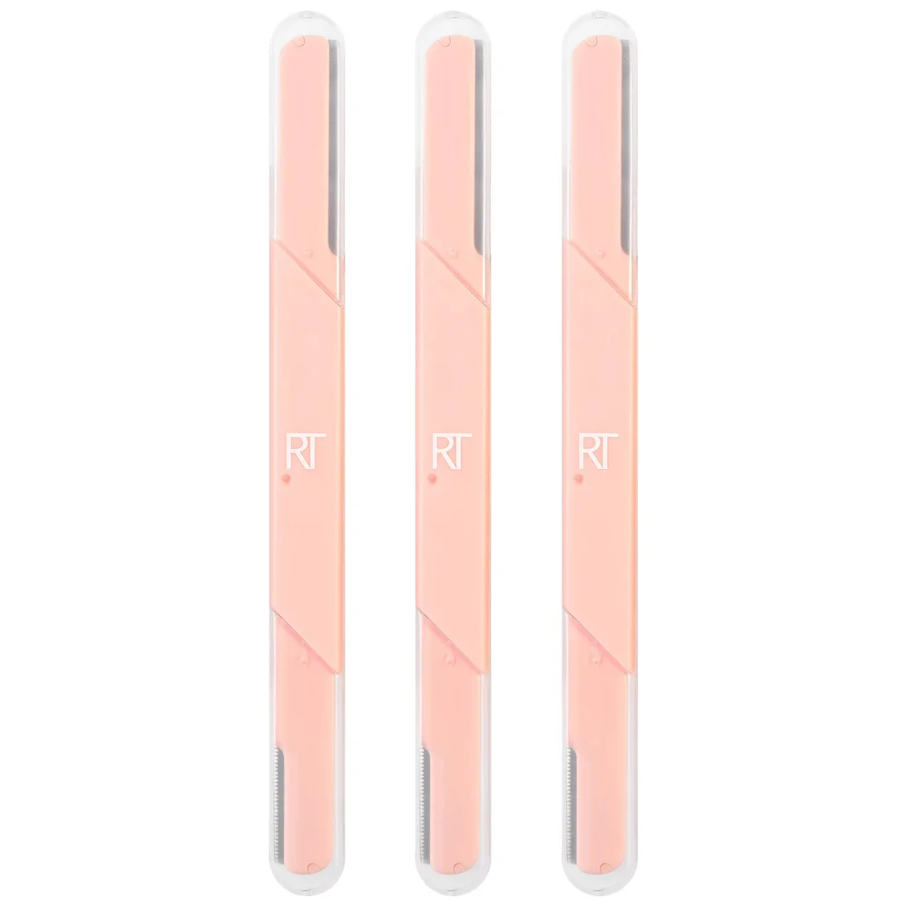 Face & Brow Razors Light Peach - Real Techniques v:2514385