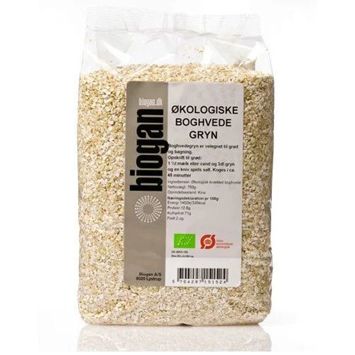 Biogan Boghvedegryn Ø - 750 g. v:6920939