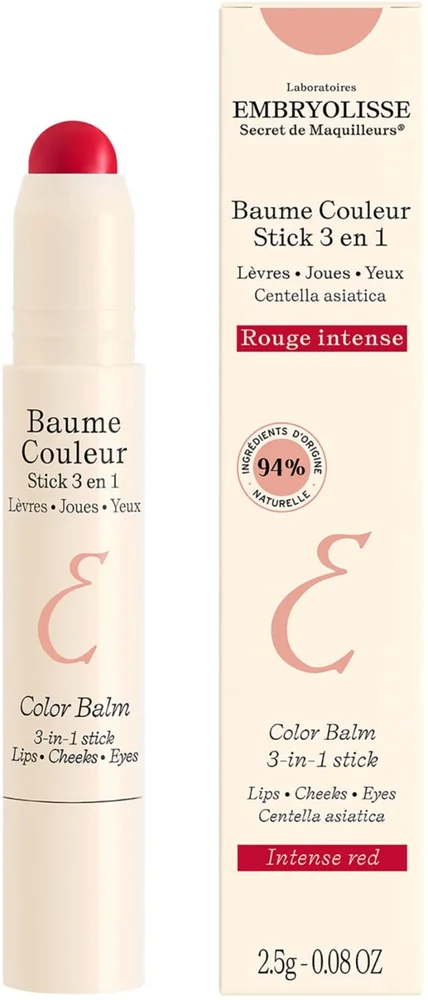 Embryolisse Color Balm 3-In-1 Stick Intense Red v:5172350