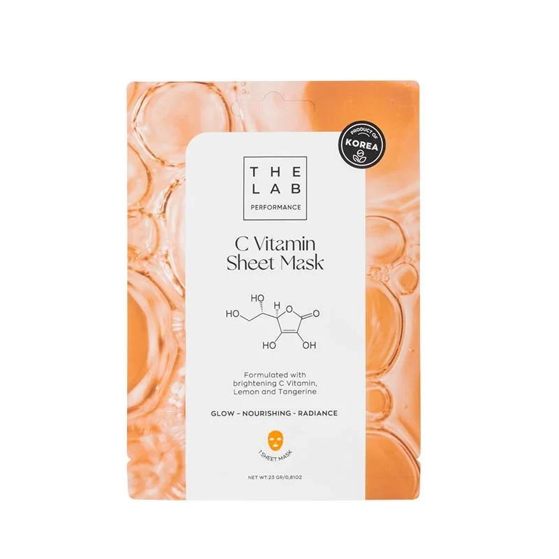 C Vitamin Sheet Mask – Næring og Glød til Huden v:4594925 C Vitamin Sheet Mask – Næring og Glød til Huden v:4594925