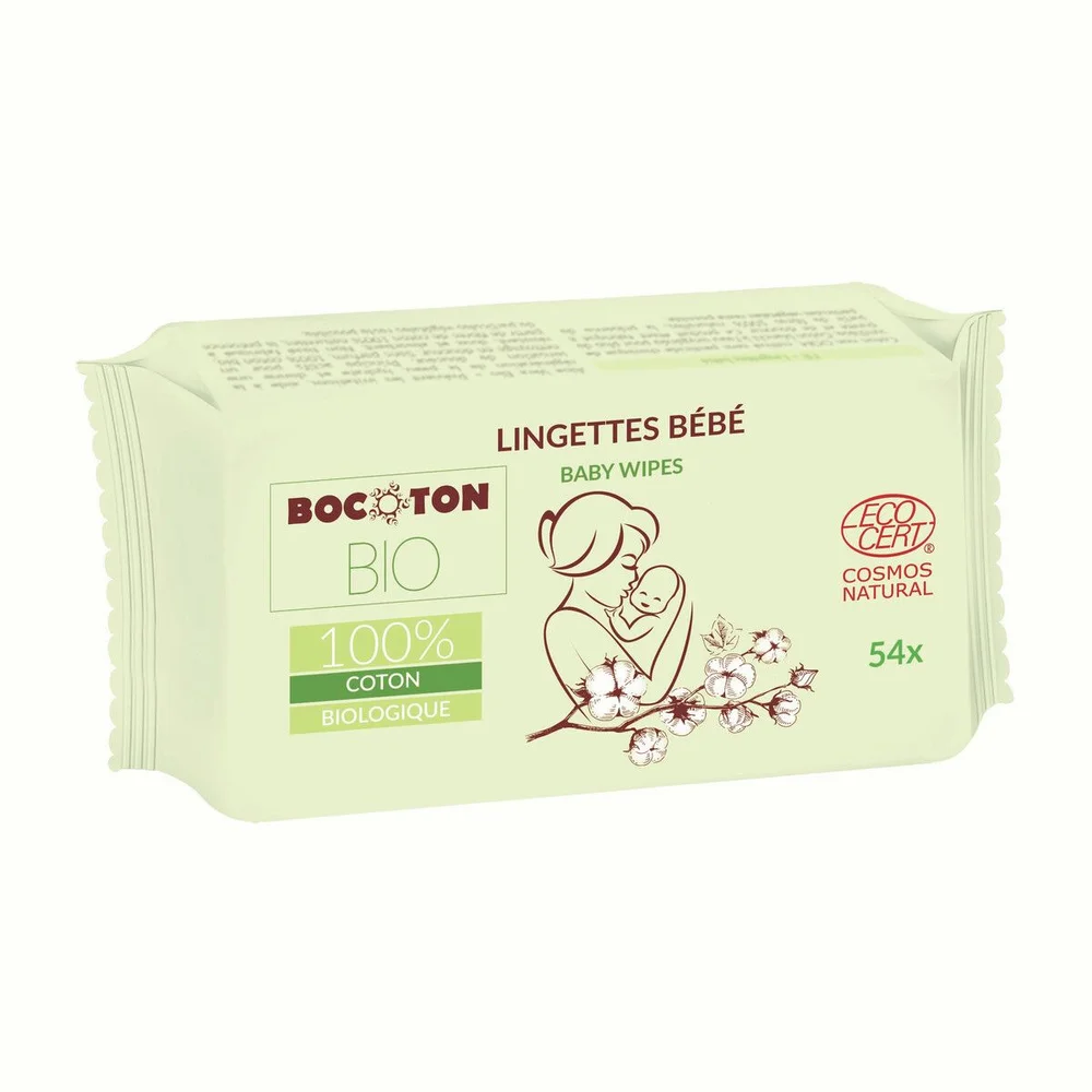 Bocoton Bio Baby Wipes – 54 stk. v:4346705