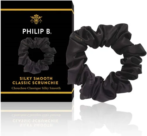 Philip B Classic Scrunchie Black v:7195328 Philip B Classic Scrunchie Black v:7195328