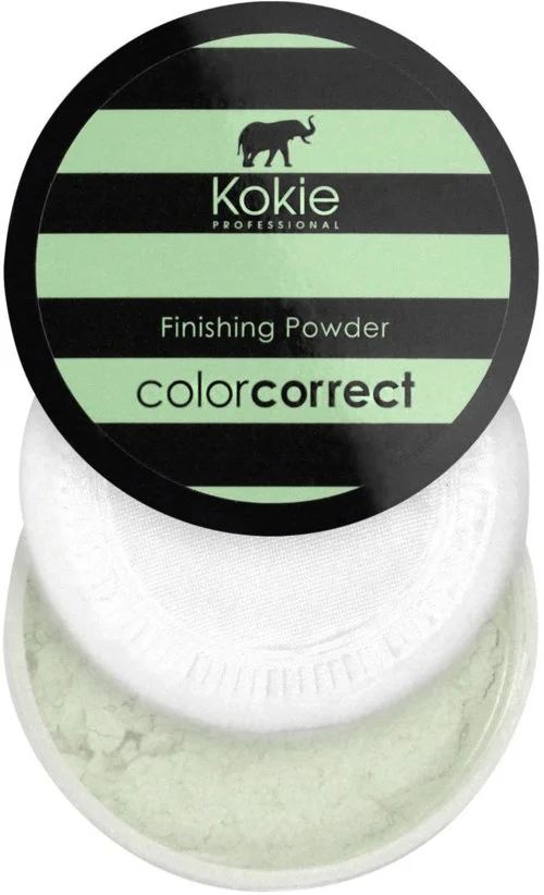 Kokie Cosmetics Color Correct Setting Powder Green – Redness Correction v:4837630