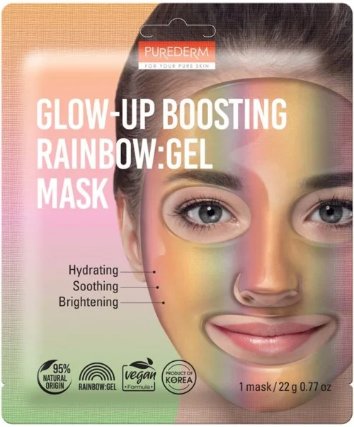 Purederm Glow Up Boosting RAINBOW:gel Mask 22 g v:4060905
