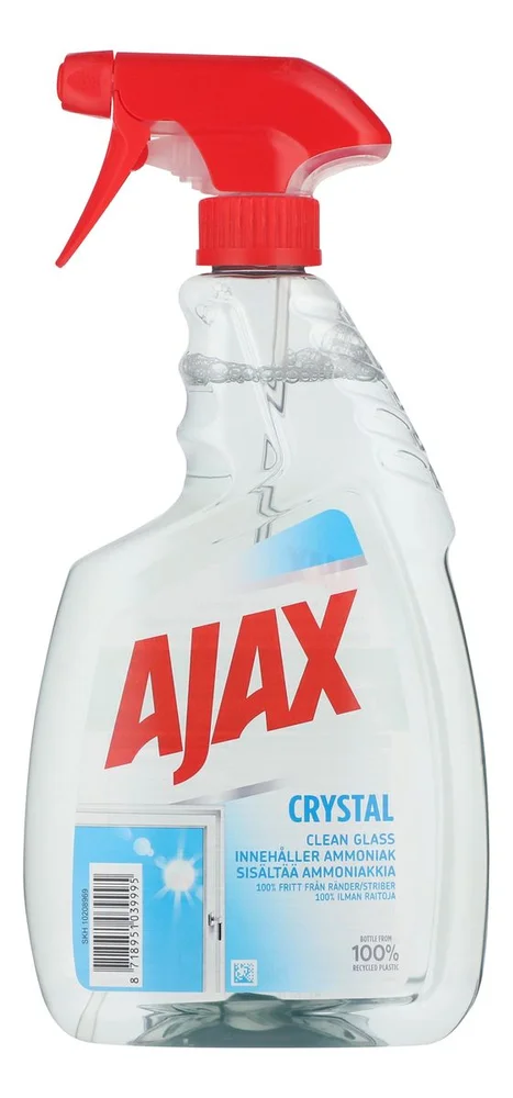 Ajax Crystal Clean Glas Spray – 750 ml. v:8353115 Ajax Crystal Clean Glas Spray – 750 ml. v:8353115