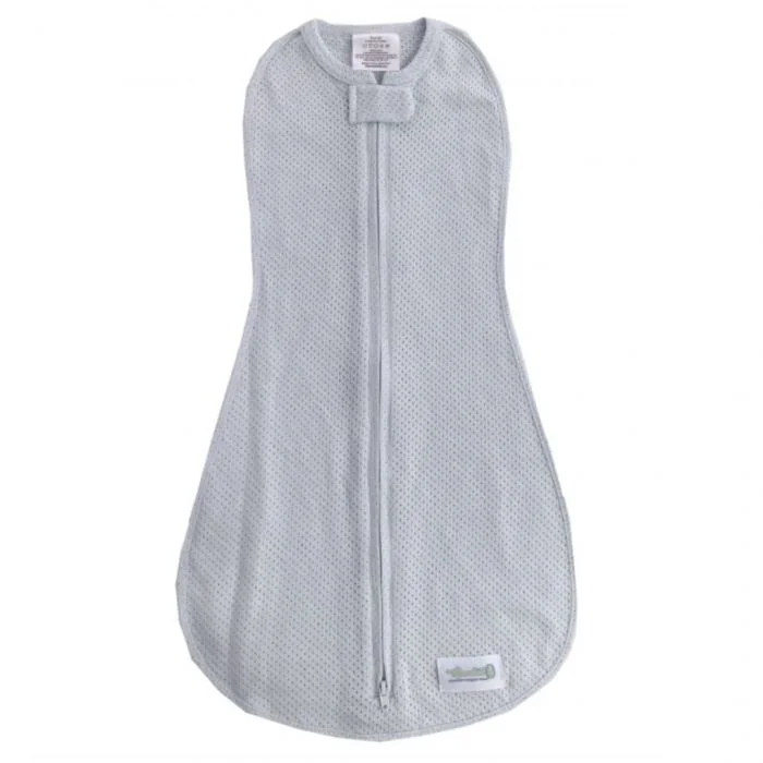 Woombie Babysvøp True Air «Cloudy Grey" (lys grå) Str L (3-6 mnd) – 1pk v:9576227