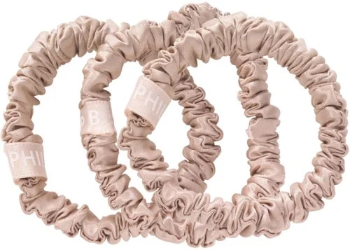 Philip B Petite Scrunchie Set of Three v:3901215 Philip B Petite Scrunchie Set of Three v:3901215