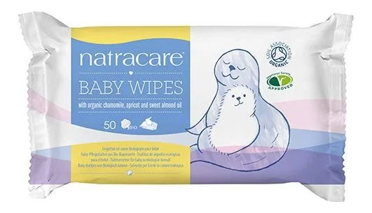 Natracare Baby Våtservietter Øko – 50 stk. v:3128800
