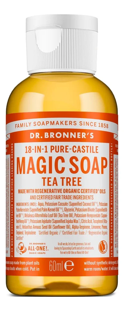 Dr. Bronner's Magic Soap Tea Tree - 60 ml. v:9613789