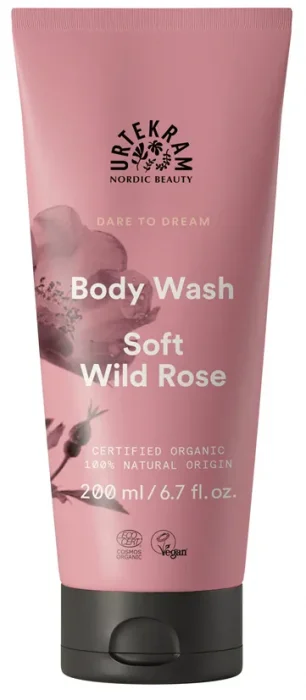 Urtekram Dare To Dream Body Wash Soft Wild Rose 200 ml v:9543723