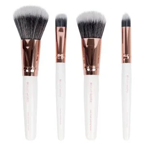 Brushworks White & Gold Travel Makeup Brush Set v:9880877