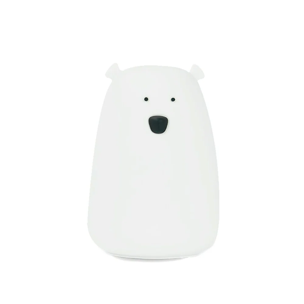 Rabbit & Friends 16 cm silikonlampe (USB), hvit v:6160930 Rabbit & Friends 16 cm silikonlampe (USB), hvit v:6160930