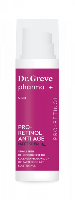 Dr. Greve Pharma+ Pro-Retinol Anti Age Nattkrem 50 ML v:2469823
