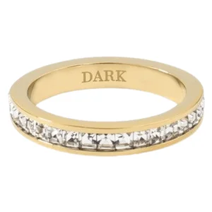 DARK Crystal Ring Broad Crystal Size 3 v:7960498