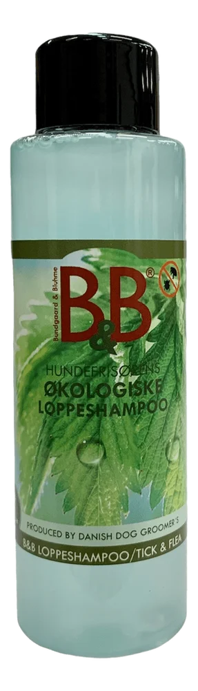 B&B Loppesjampo til hund – 100 ml. v:8218871 B&B Loppesjampo til hund – 100 ml. v:8218871