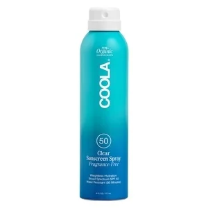 COOLA Clear Sunscreen Spray SPF50 Fragrance-Free 177ml v:2922700 COOLA Clear Sunscreen Spray SPF50 Fragrance-Free 177ml v:2922700