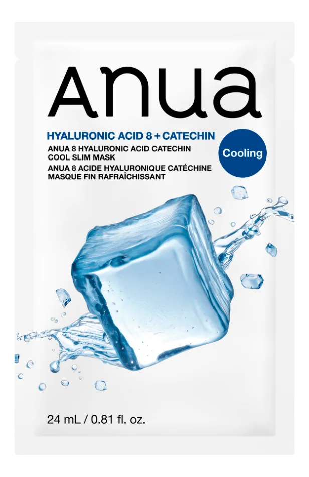 Anua 8 Hyaluronic Acid Catechin Cool Slim Mask – 1 stk. v:4478245 Anua 8 Hyaluronic Acid Catechin Cool Slim Mask – 1 stk. v:4478245