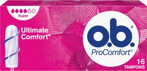 O.B. ProComfort Tampons 16-pack Super v:2298658 O.B. ProComfort Tampons 16-pack Super v:2298658