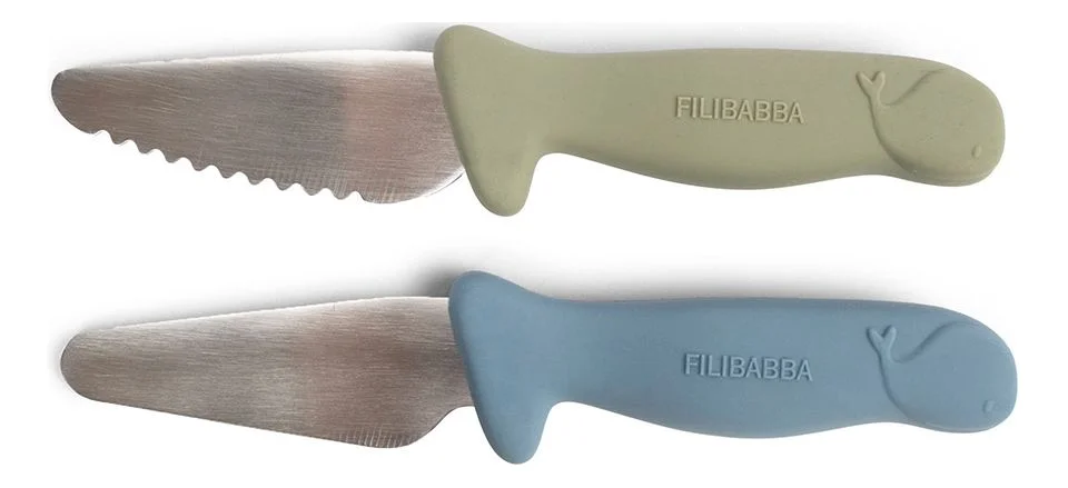 Filibabba Knivsett til barn – 2-pak – Powder Blue + Green – 2 stk. v:7318063 Filibabba Knivsett til barn – 2-pak – Powder Blue + Green – 2 stk. v:7318063