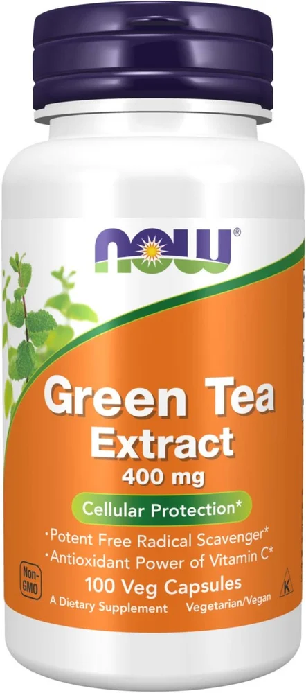 NOW Green Tea Extract 400 mg 100 stk v:8862180 NOW Green Tea Extract 400 mg 100 stk v:8862180