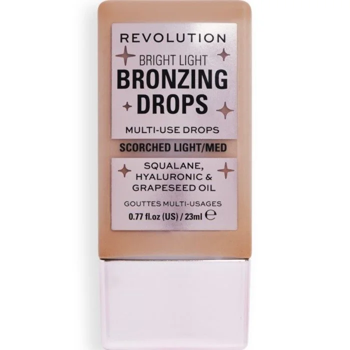 Revolution Makeup Bright Light Bronzing Drops Bronze Scorched 23 ml v:5329831