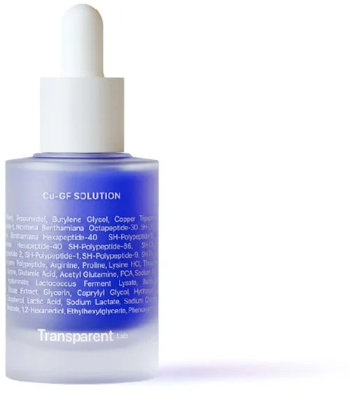 NICHE BEAUTY LAB Transparent Lab Cu-Gf Solution 30 ml v:4387157 NICHE BEAUTY LAB Transparent Lab Cu-Gf Solution 30 ml v:4387157