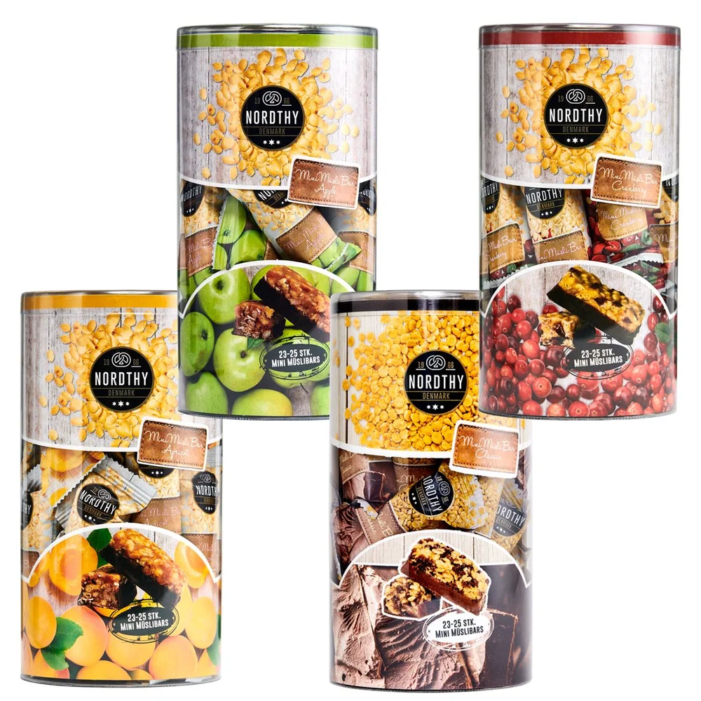 Mini Müsli Rør fra Nordthy med flere smaksvarianter – 400 g v:7416176