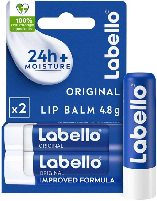 Labello Original Care Lip Balm 2 stk v:8919600 Labello Original Care Lip Balm 2 stk v:8919600
